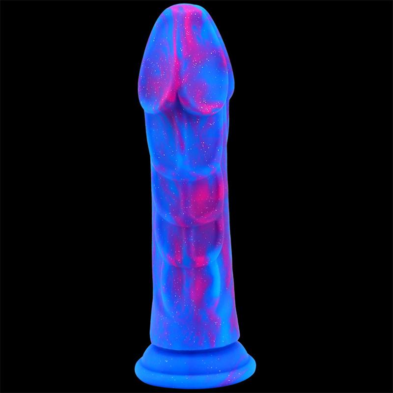 Mixed Color Liquid Silicone Eggless Simulation Penis Dildo Female Masturbation Device Anal Anal Plug Anal Expansion Device