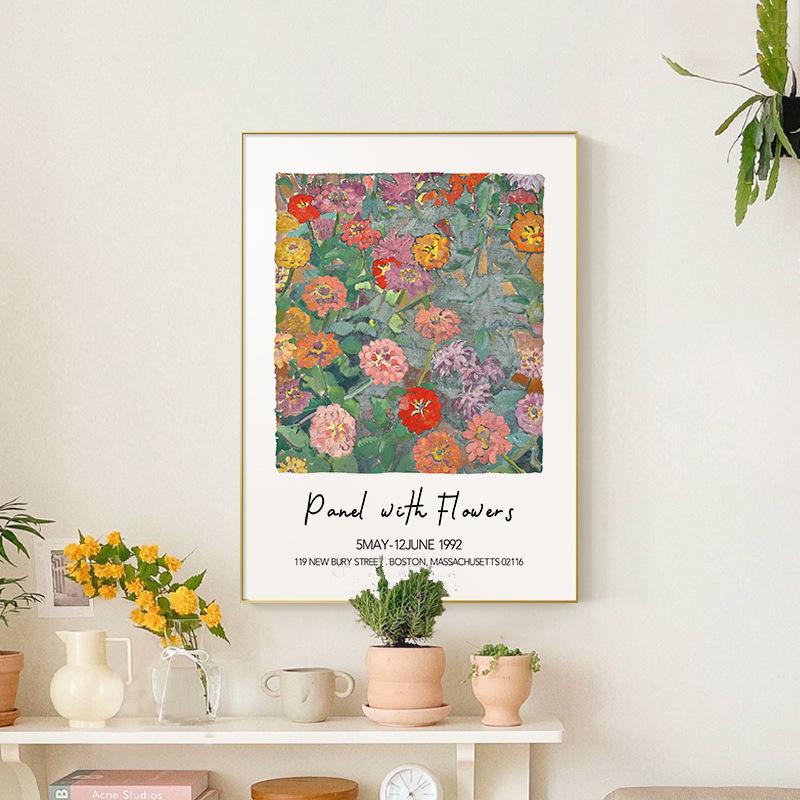 Van Gogh Beroemde Rozen Canvas Posters en Prints Moderne Planten en Bloemen Muurkunst Afbeeldingen voor Woonkamer Huisdecoratie