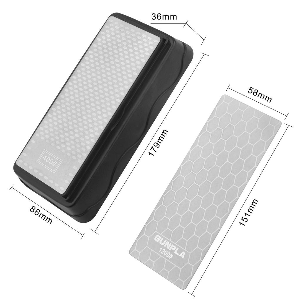 Kamień do ostrzenia noży Gunpla Diamentowy kamień ostrzący do powierzchni do użytku domowego Zestaw, 400mm, 600mm, 1000mm, 1200mm, Do polerowania, Szorstki/Średni/Wykończeniowy,