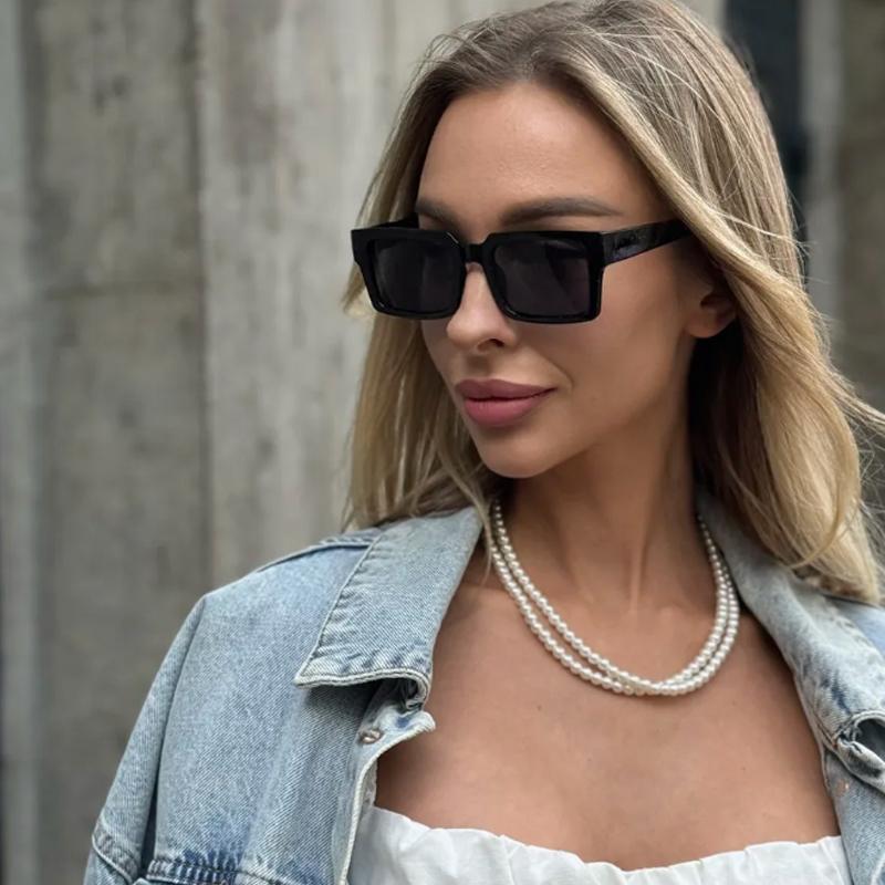 Protective Glasses 3pcs Fashion Jelly Color Square Sunglasses Women Casual Sun Glasses Women Small Frame Design Eyewear UV400