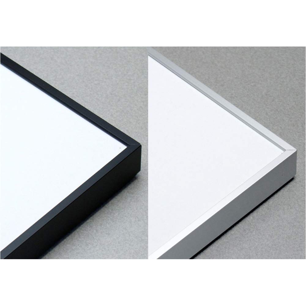 SOFUKEN Aluminum Picture Frame, Solid 5, A4, Silver, 022199