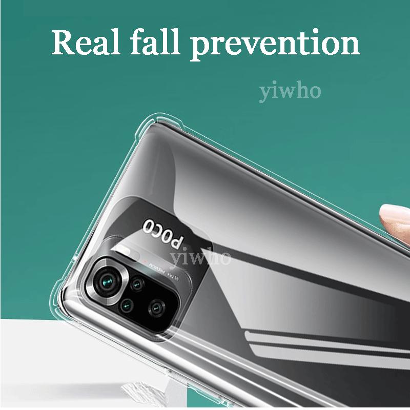 Luxusní Průhledné Měkké Silikonové Pouzdro Pro Xiaomi poco m5s Nárazuvzdorné Průhledné poco poko m 5 s m5 5s Pouzdra na Mobilní Telefon Zadní Kryty