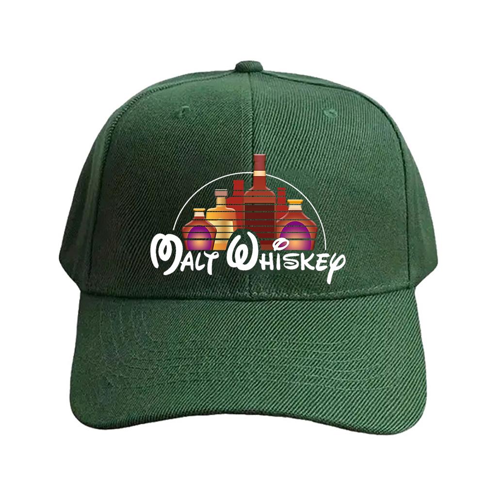 Malt Whiskey vintage Summer Woman Man Adult Peaked Hat Fashion Casual Adjustable Printed Baseball Caps Funny Dad Trucker Cap