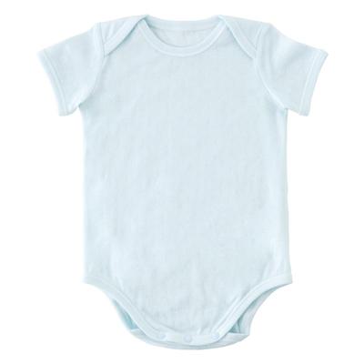 Mini veslo veľkosť 80 Smile Cotton Saxe Vyrobené v Japonsku [Baby Castle] S odhalenými ramenami