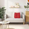 Back Cushion Red 45 x 24 x 50 cm Fabric