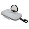 1PC PP Material Portable Heart-Shaped Wet Wipe And Mask Storage Box with Snap Closure for Kids Travel Tissue Holder