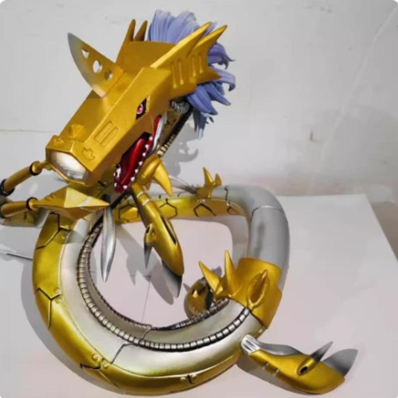 

Anime Figures Digital Monster Metal Seadramon Model Digimon Adventure Masters Pvc Room Collection Decoration Children Toy Gifts Kid Friendly