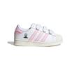 Adidas Originals SUPERSTAR Abrasion Resistant Low Top Kids' Skateboarding Shoes Pink Children Aged 3 7 Years Old Sneakers IE8250