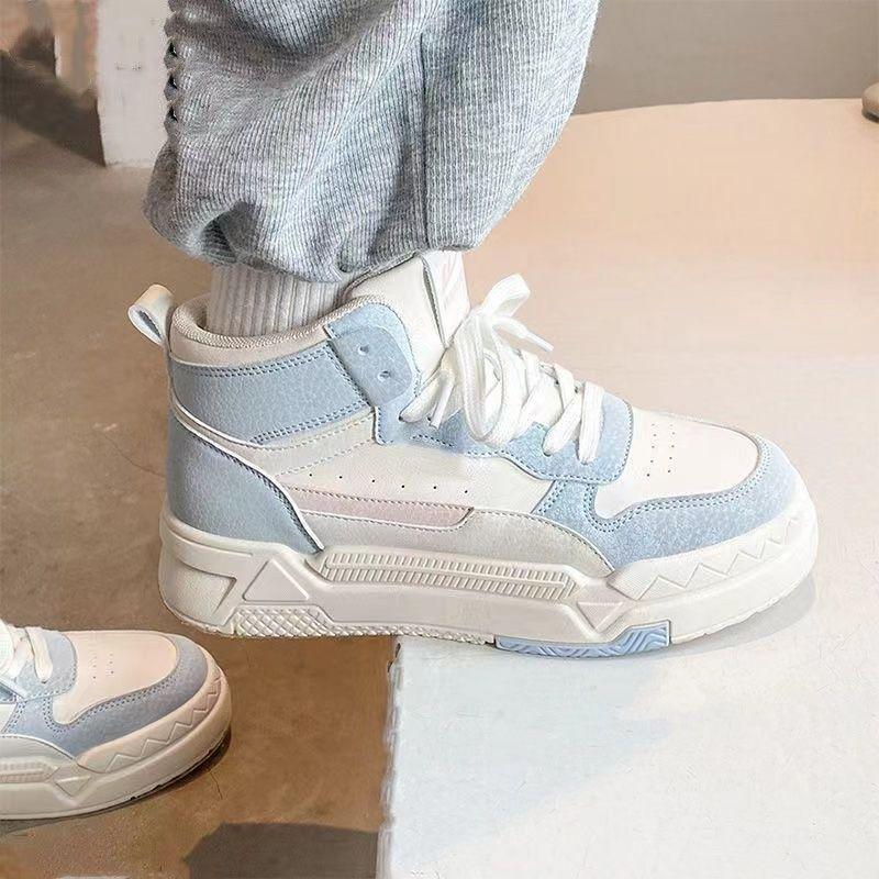 High Top Fashion Shoes Women's Vulcanized Shoes New Autumn Platform Casual Shoes Female Sports Shoes