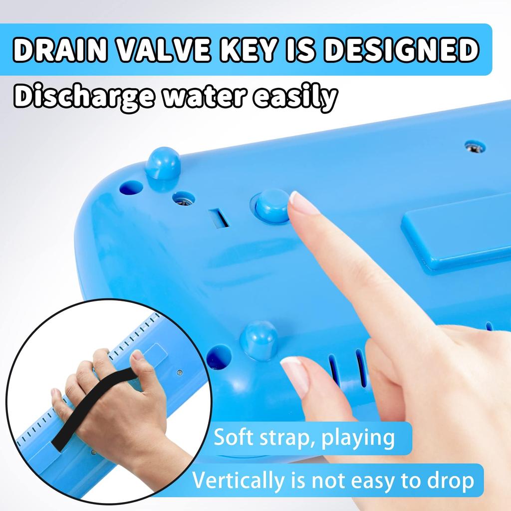 East top Keyboard Harmonica 32 de taste pentru elevi de școală elementară Pianică Copii ușoară Melody Furtun de pian Performanță în picioare cu carcasă