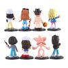 Yousheng 6/8Pcs Cartoon Figure TV Drama Characters Statue Figurine Collectible Model Home Office Desktop Decoration Ornament TV Series Fans Gift