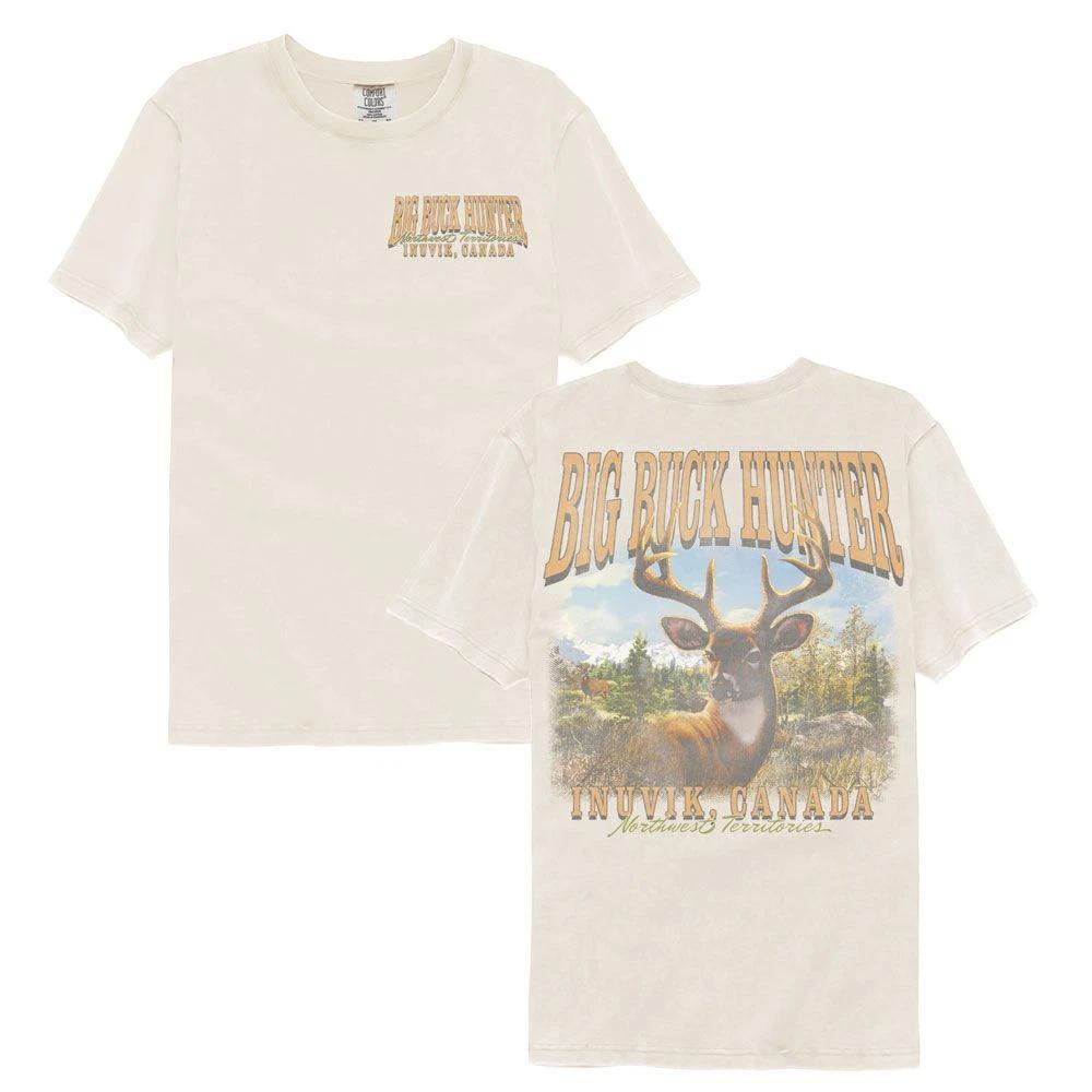 Big Buck Hunter Inuvik Canada Ivory Comfort Colors Gaming Children s T-shirt 140
