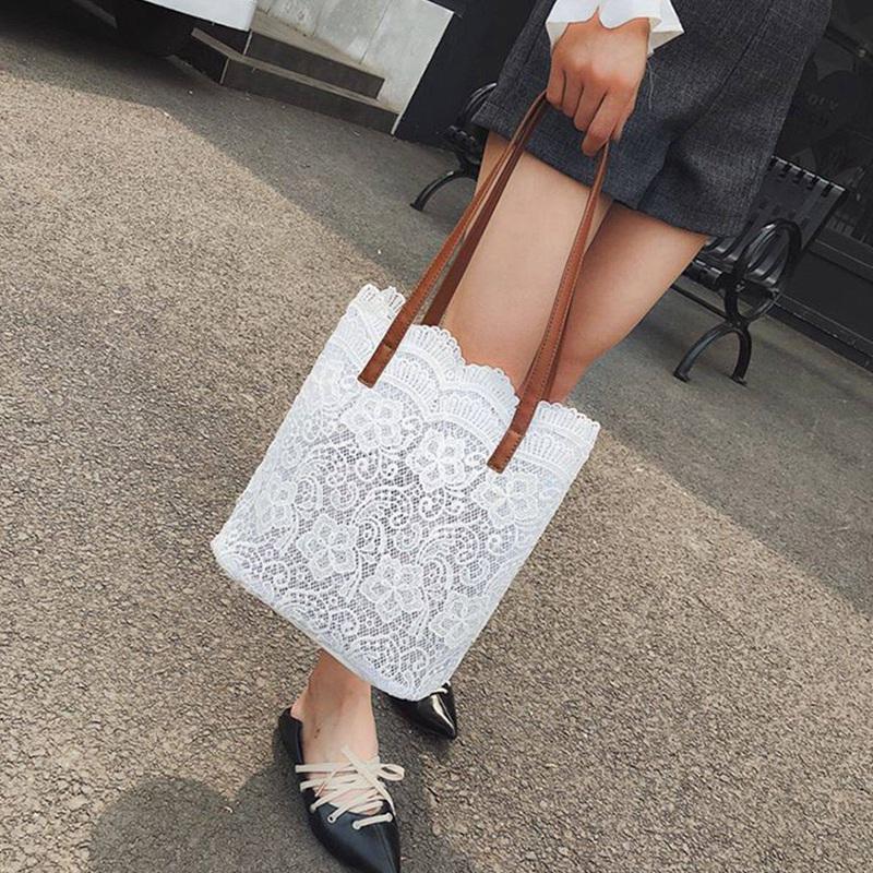 Women Messenger Bag Single Strap Shoulder Bag Lady Lace Crossbody Bags Lady Handbag