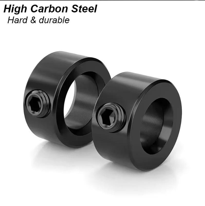 1set Drill Stoper Collar Set Stop Bit Ring Shaft Limit Metric Lock Steel Press Depth Ajustable Positioner Hole Guide Woodwork Tools
