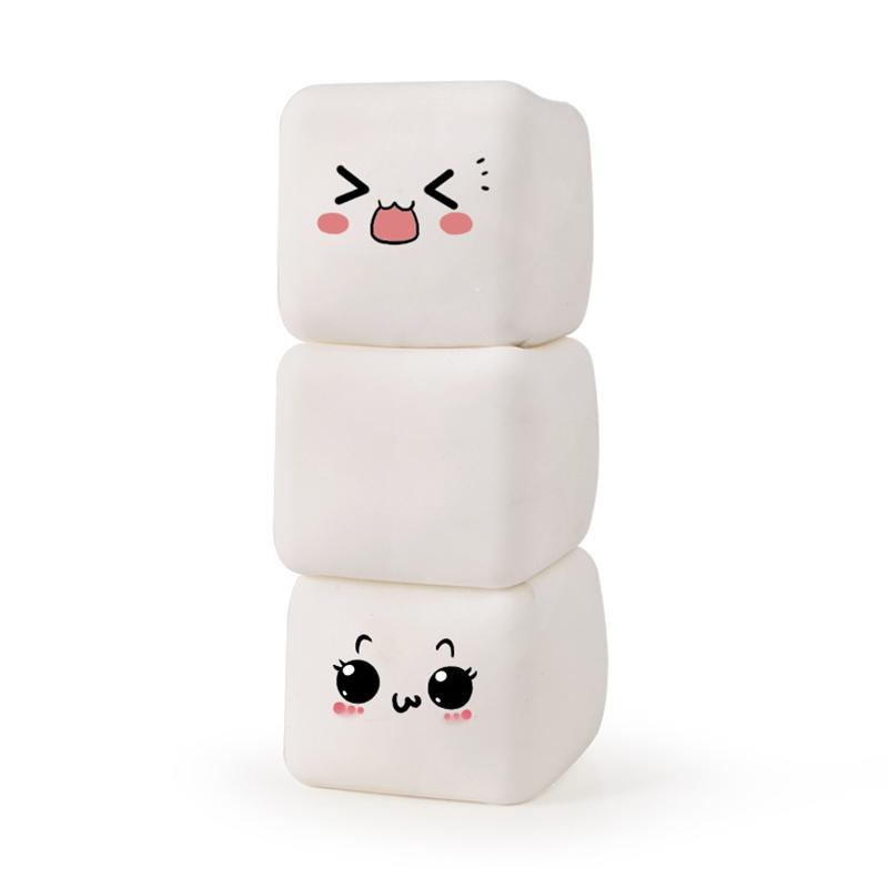 Squishy Tofu Stress Balls Autism Sensory Toys Stress & Anxiety Relief Fidget Toys Dough Water Ball Gifts Bulk For Adults Kids