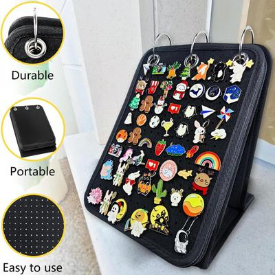 Pin Display Halter Brosche Lagerung Stehen Emaille Seiten Tragbare Moderne