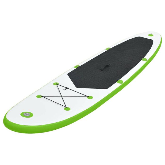 VidaXL Ensemble de Planches SUP Gonflables Planche à Rame Pagaie Surf Increvable et Résistant aux UV Hommes Adulte Extérieur 92734