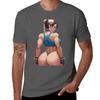 ChunLi In Thong TShirt Athletic Fit Sports Short Sleeve Top