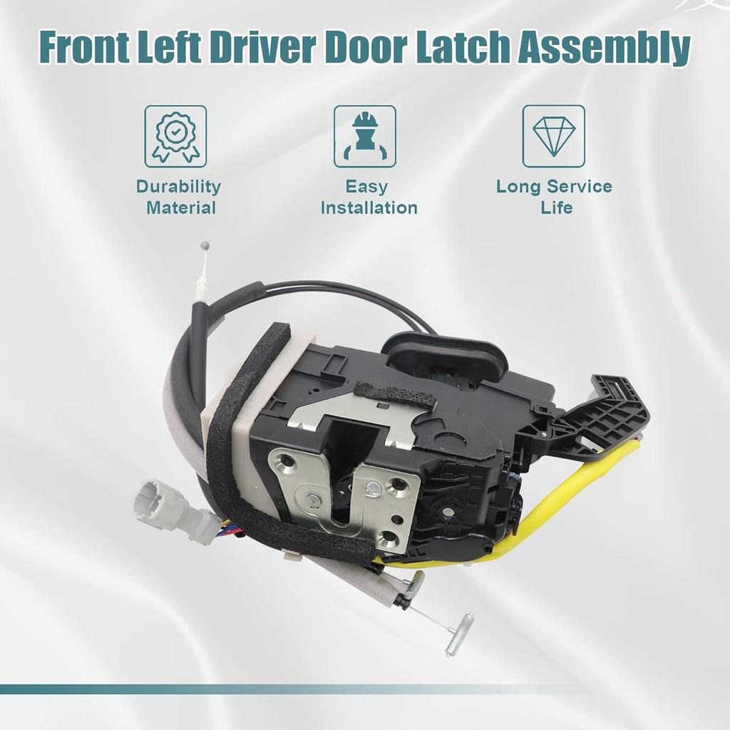 GXARTS Front Left Driver Power Door Lock Actuator Latch Assembly 81311-4C510 Compatible With Kia Optima 2013-2014 2.0L L4