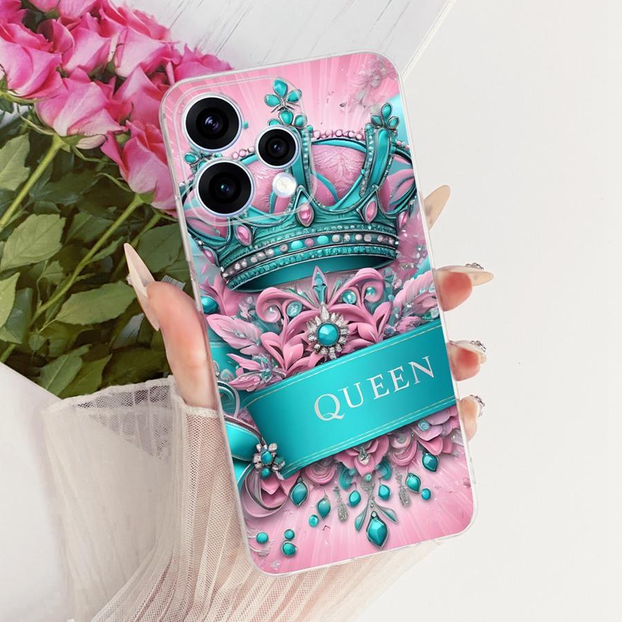 Case For OPPO Reno15 15F Protective Case For OPPO Reno15 F CPH2801 Reno 15  5G Capa Flower Soft Silicon TPU Phone Cover