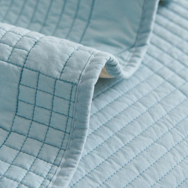 Nordic Simple Solid Color Sofa Cushion Four Seasons Pure Cotton Fabric Non-slip Cotton Seat Cushion Universal Modern Sofa Cover Cover