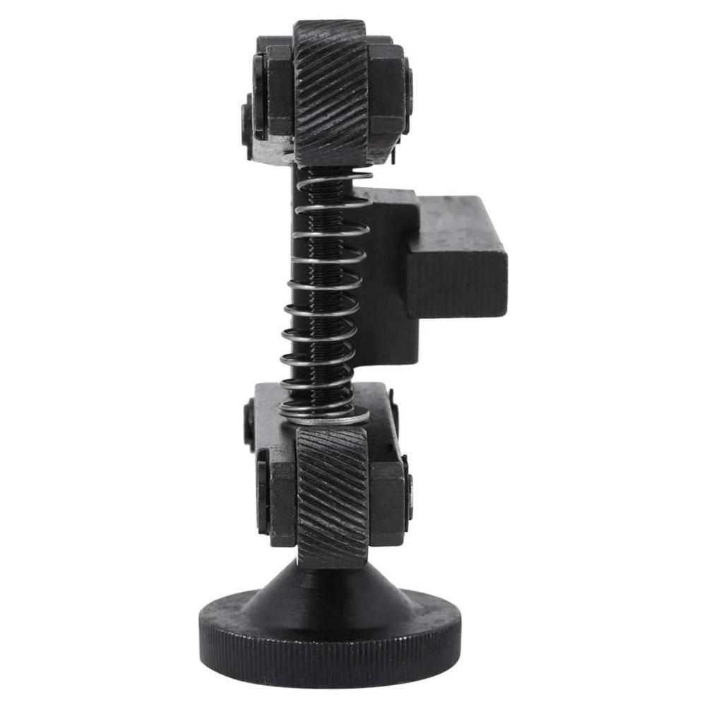 1 Pcs Knurling Knurler Tool Holder Linear Knurl Tool Lathe Adjustable Shank with Wheel