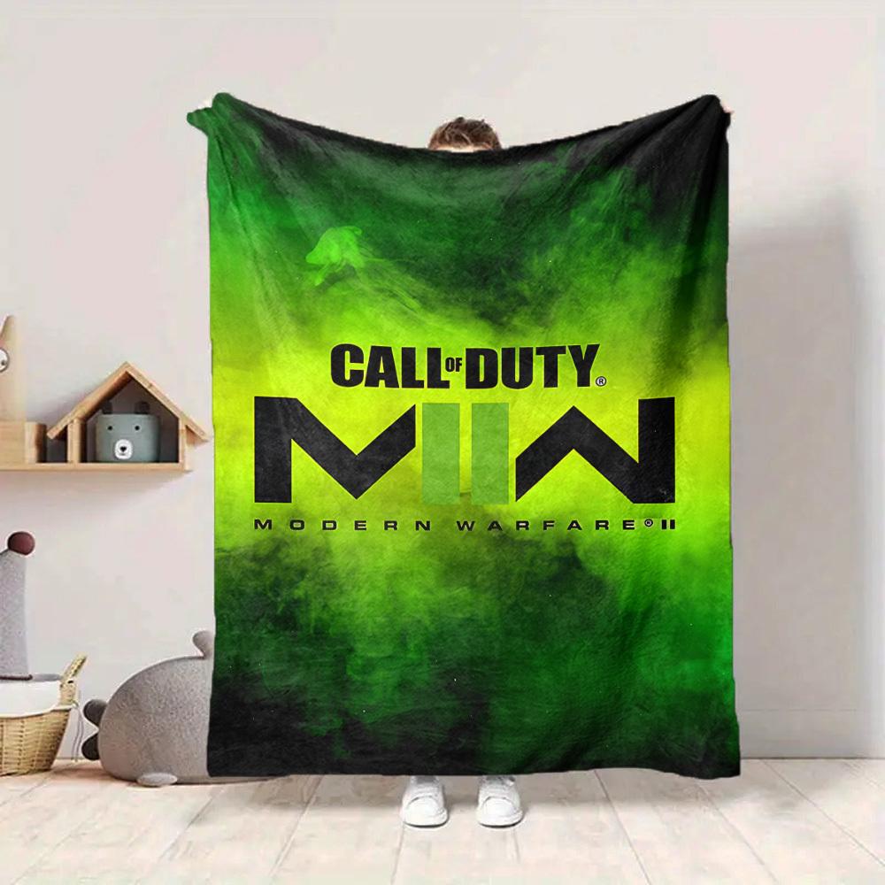 1pc Call of Duty Soft Comfortable Blanket Digital Print, All Season Multipurpose Knit Fabric Bedding, Office, Sofa Home Decor Blanket