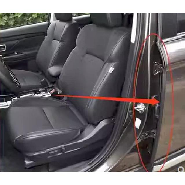 Joint en caoutchouc de porte Bande en caoutchouc de montant de porte Pour Mitsubishi Outlander 13- GF7W GF8W 5755A443 5755A444/ 5755A567 5755A568