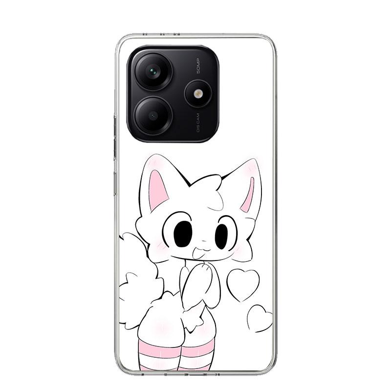 Boykisser Cat Phone Case For Xiaomi Redmi Note 15 14 13 12S 12 Pro Plus 11S 11E 11 11T 10S 10 Art Soft Pattern Cover Redmi Note