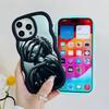 Alien Romulus Handyhülle für iPhone 17 16 15 14 13 12 11 Air Pro Max Plus Gewellter Rand TPU Bunte Hülle Hülle Luxus
