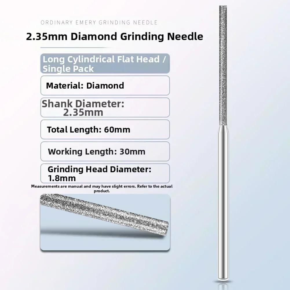 Jewelry Drill Bits Diamond Drill Bits Diamond-coated Tips Efficient Grinding And Drilling Precision Engraving deburring