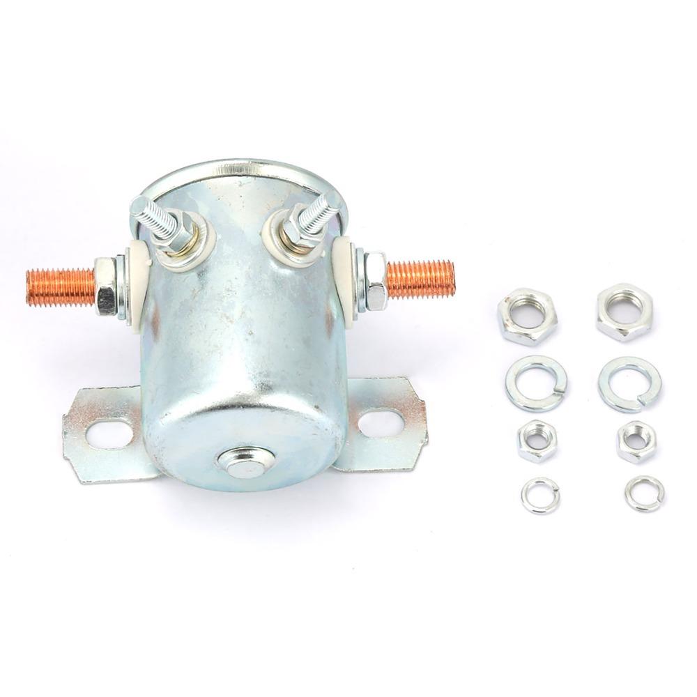 12V Dauerbetrieb Magnetventil 4 Klemmen Schwerlast Relais langlebiges Magnetventil Relais Golf Carts