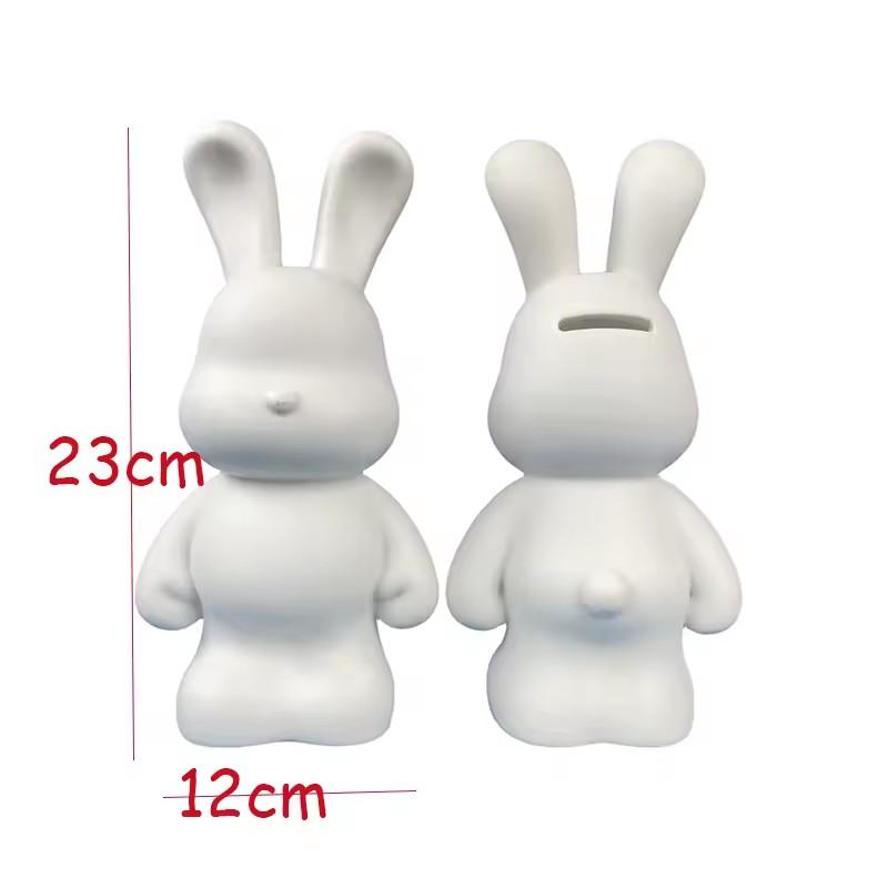 DIY Fluid Bear Sculpture Handmade Bearbrick Doll Ornaments Violent Bear Graffiti Painting Parent child Toy Gift Home Decoration