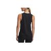 Under Armour Launch Elite Womens Running Cool Series UA Round Neck Fashion Breathable Sleeveless Sports Tank Top Women tops Black 1389563-001