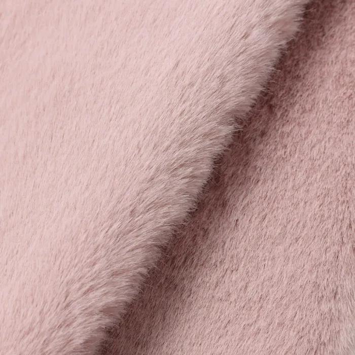 Lara Winter Fur Scarf - Pink