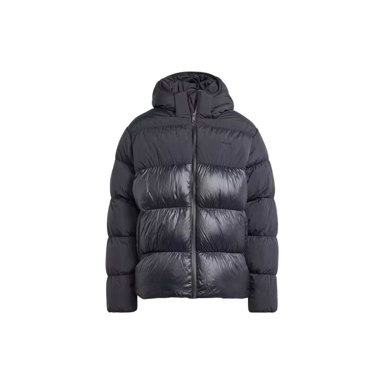 

Мужская куртка Adidas Originals Solid Color с длинным рукавом и капюшоном, черная IL2572 XL