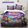 JoJos Bizarre Adventure Soft Duvet Cover Child's Bedding Set,Extra Large Size Halloween Gifts Various Sizes Available -HE199