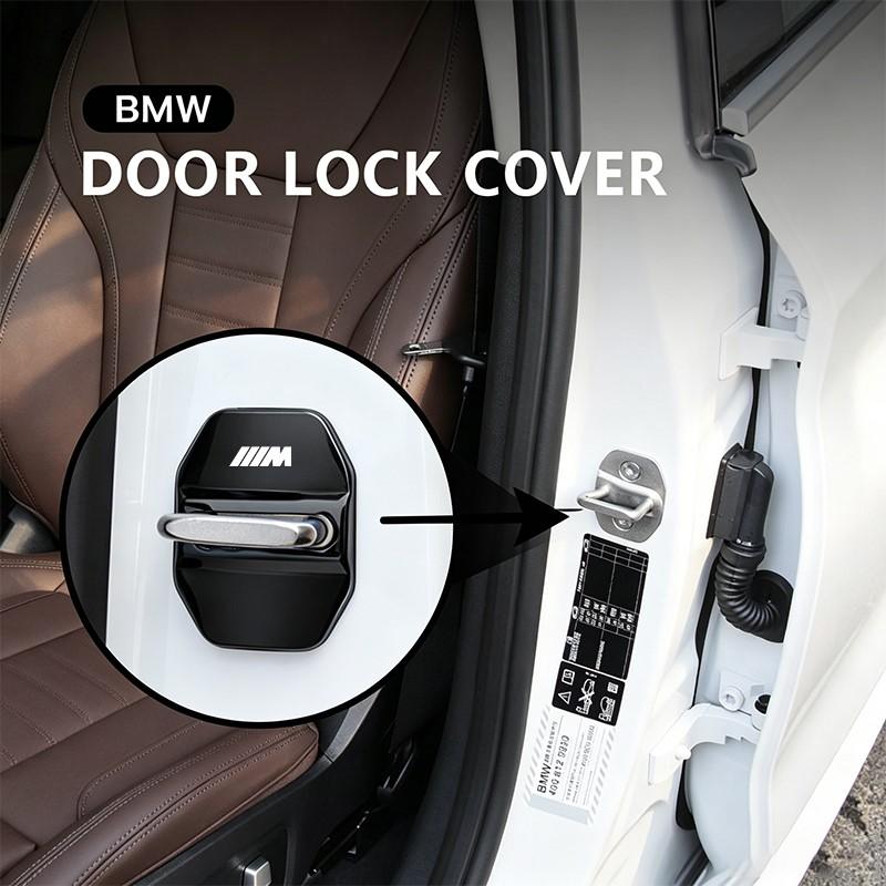 4Pcs Car Styling Car Door Lock Covers Protection Accessories Sticker For BMW G80 G06 G07 G42 G14 G15 G16 F82 M M2 M3 M4 M5 M6 LL3