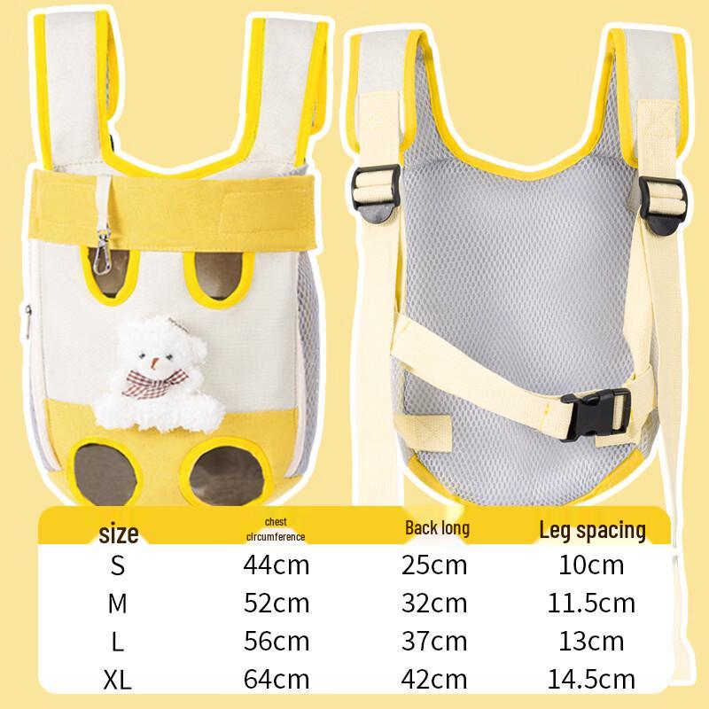 Portable Breathable Canvas Cat & Small Pet Backpack