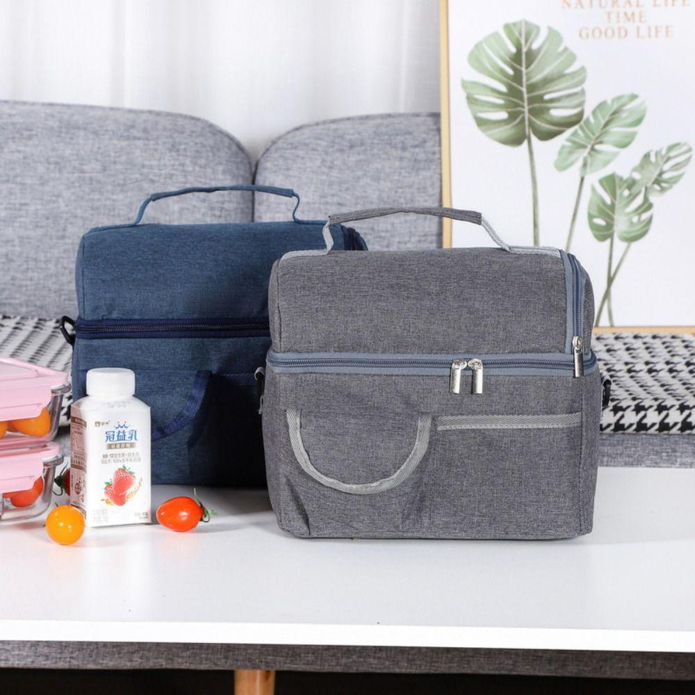 

Heat Insulation Cationic Lunch Bag Water-proof Cationic Insulation Bag Reusable Picnic