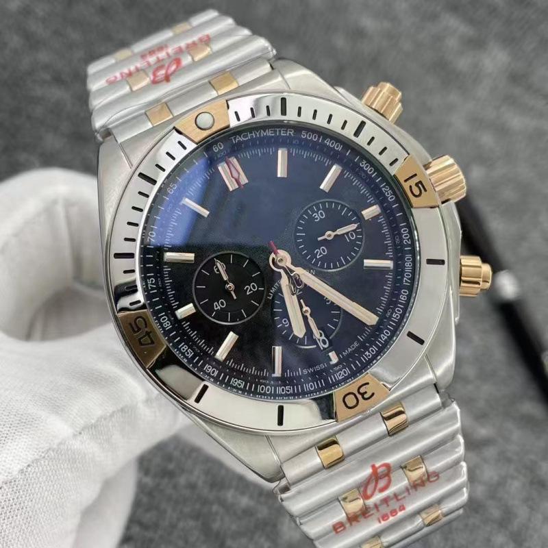 Hundred Years BNL Series Men's Six-Needle Automatic Quartz Stainless Steel Watch