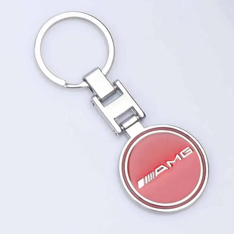 Neu Für Mercedes Benz Metall Anhänger Autoschlüsselanhänger Schlüsselanhänger Halter für Mercedes Benz AMG W108 A E C G M R S D Klasse W212