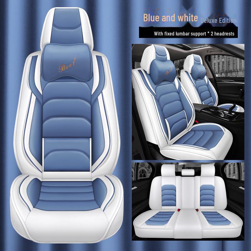 

Дышащие кожаные подушки для автомобильных сидений: Четыре сезона, полное покрытие