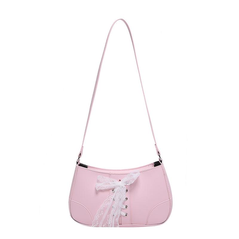 Bowknot Summer Trendy Small Square Handbag For Fashionable Women In Colors Various