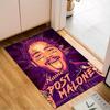 Custom Name Musician's Post Malone Rug Game Carpet, Floor Mat for Bedroom Living Room Entryway Rug, Home Decor Idea Gift for Christmas Birthday