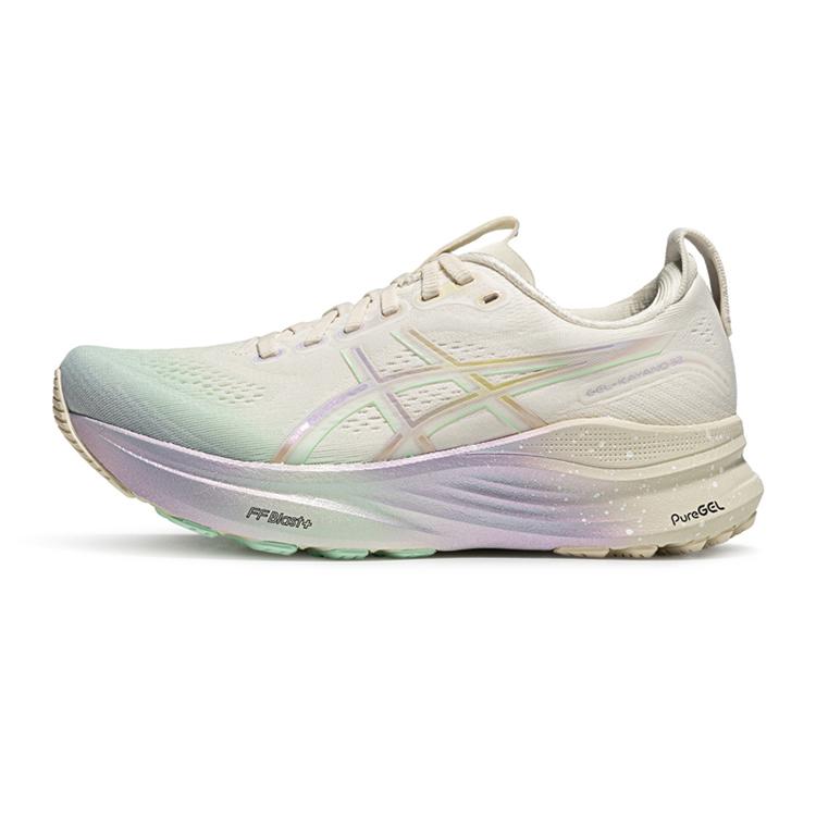 

Asics GEL KAYANO 32 Abrasion Resistant Support Low top Running Shoes Women s White Green Sneakers 1012B950-100 38