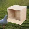 Parakeet Nesting Box Wood Breeding Box Bird Nest Wooden Pigeon Nesting Box for Cockatiels