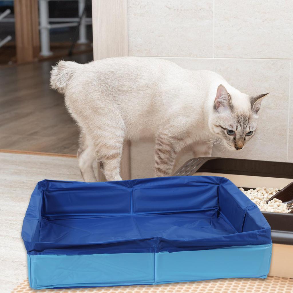 Portable Dog Pool PVC Pet Bathtub Collapsible Swimming Pool For Small Dogs And Cats Indoor Outdoor Use