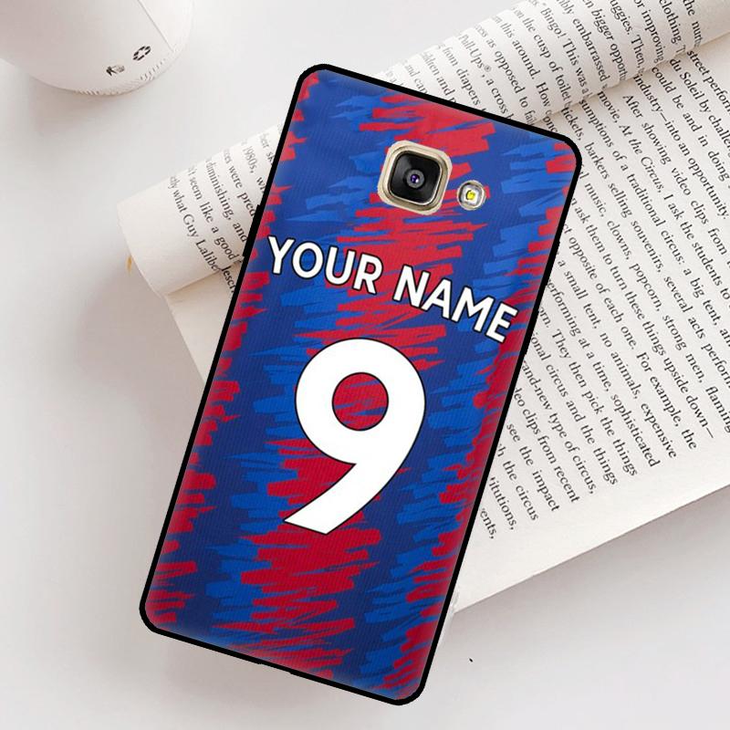 Personalised Football Name Number Cover For Samsung Galaxy J8 A7 A9 J4 J6 A6 A8 Plus 2018 A3 A5 J1 2016 J7 J5 J3 2017 Case