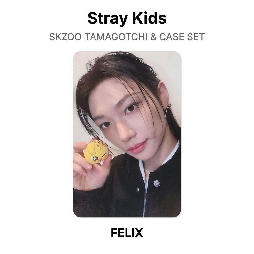 Stray Kids SKZOO TAMAGOTCHI & CASE SET Official Photocard